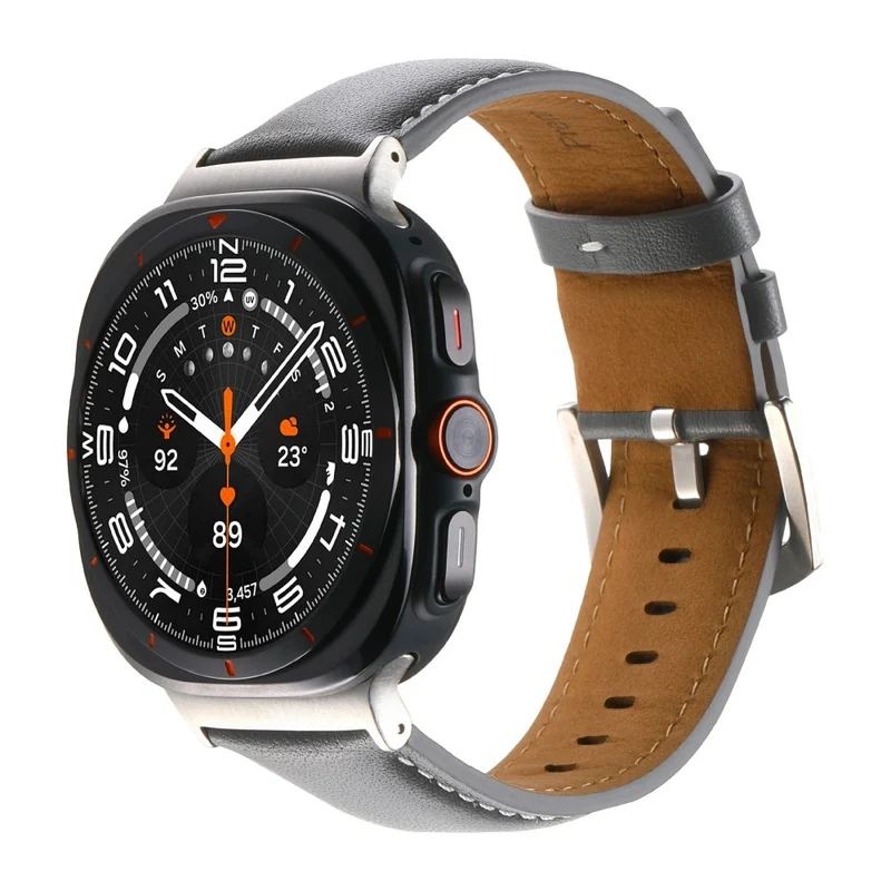 Unglaublich Süß Samsung Galaxy Watch Ultra 47mm Echtes Leder Armband
