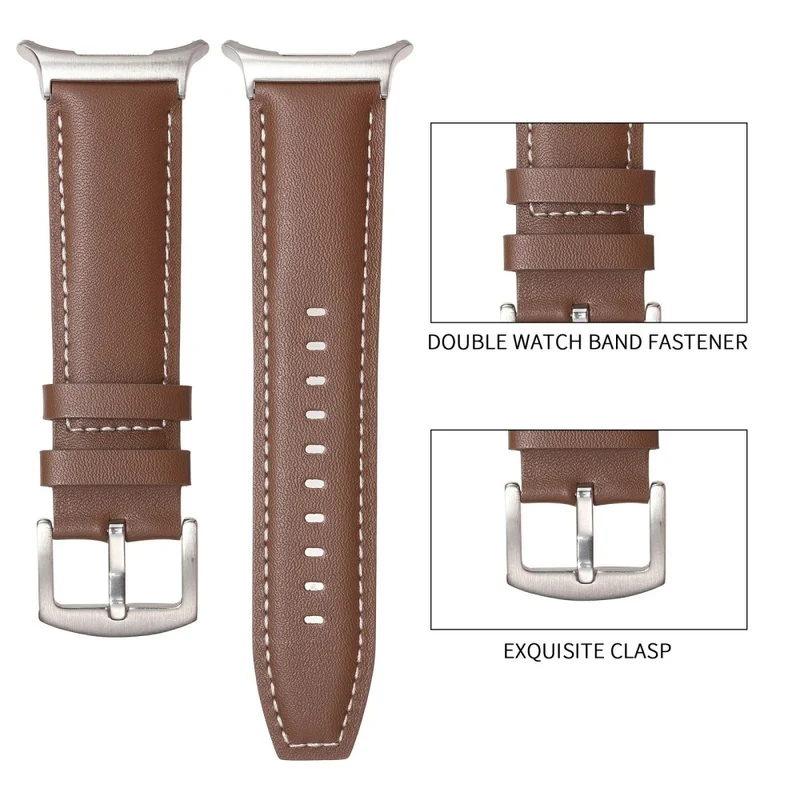 Unglaublich Süß Samsung Galaxy Watch Ultra 47mm Echtes Leder Armband
