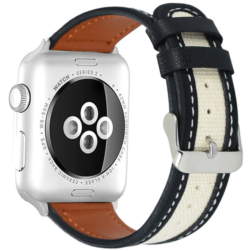 Entzückend Apple Smartwatch Echtes Leder Universell Armband