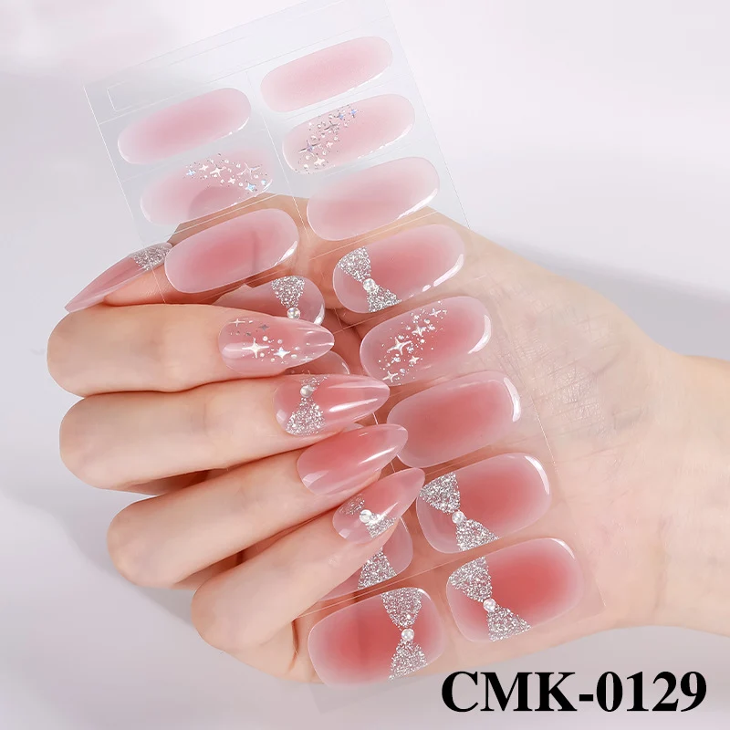 Elegante Ombre-Nagelsticker