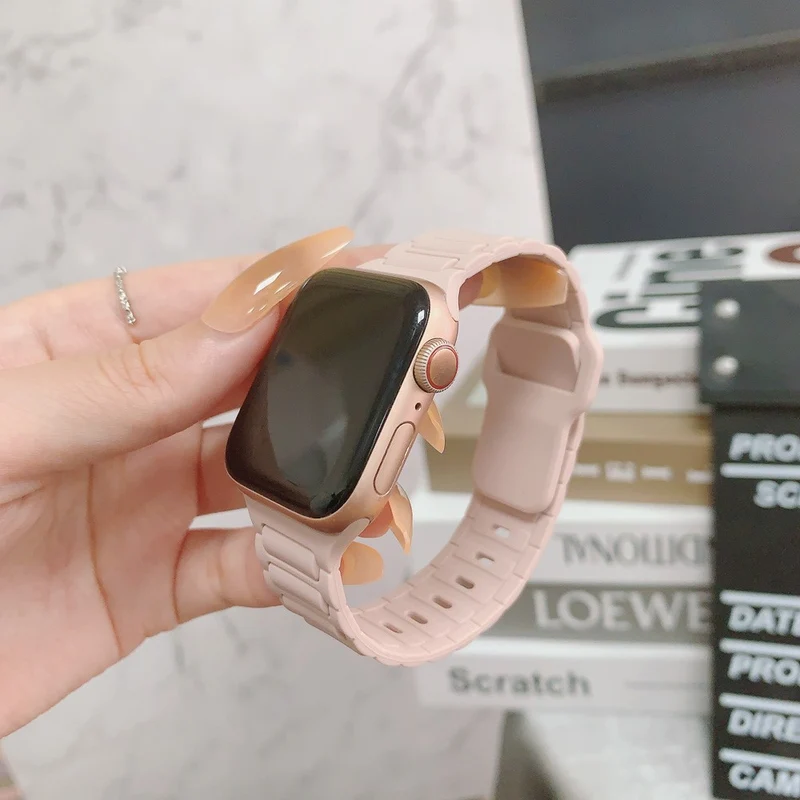 Super Angenehm Apple Smartwatch Silikon Universell Armband
