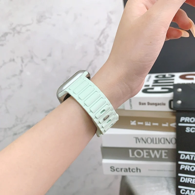 Super Angenehm Apple Smartwatch Silikon Universell Armband