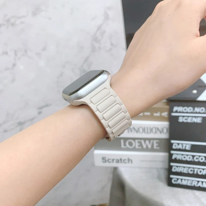 Super Angenehm Apple Smartwatch Silikon Universell Armband