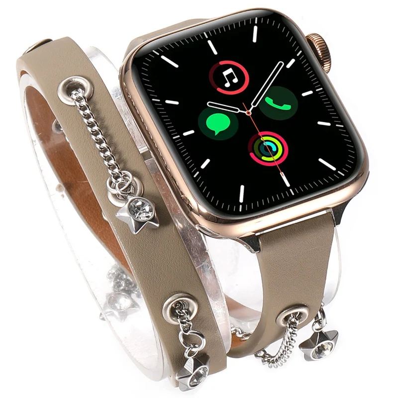 Absolut Angenehm Apple Smartwatch Strass Und Nylon Universell Armband