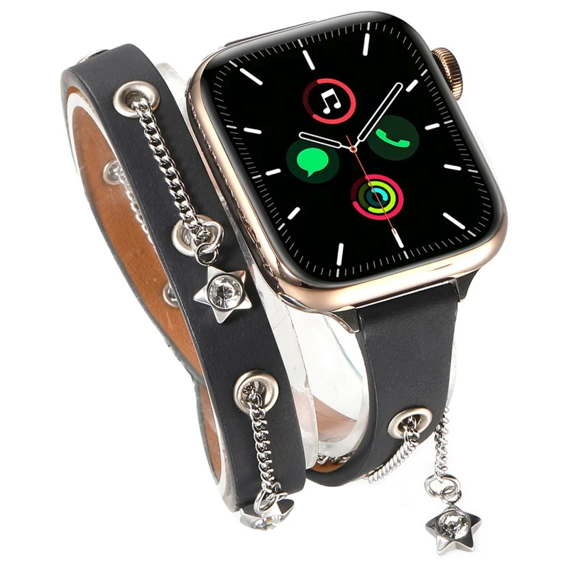 Absolut Angenehm Apple Smartwatch Strass Und Nylon Universell Armband