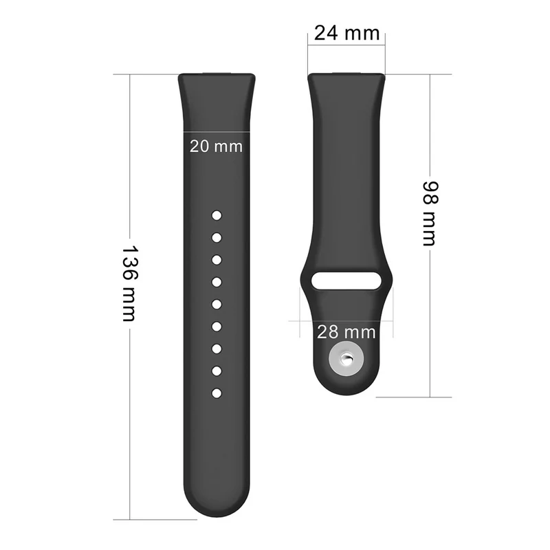 Flexibel Huawei Watch Fit 3 Silikon Armband