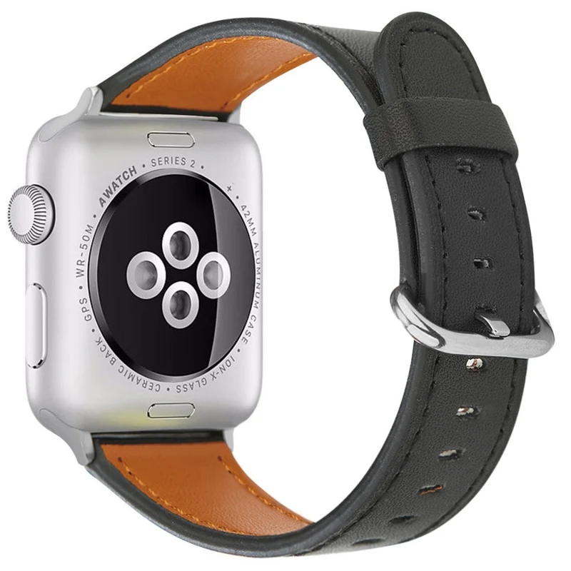 Super Cool Apple Smartwatch Echtes Leder Universell Armband
