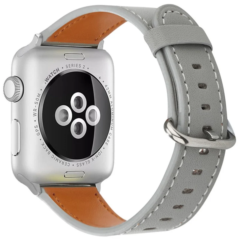Super Cool Apple Smartwatch Echtes Leder Universell Armband