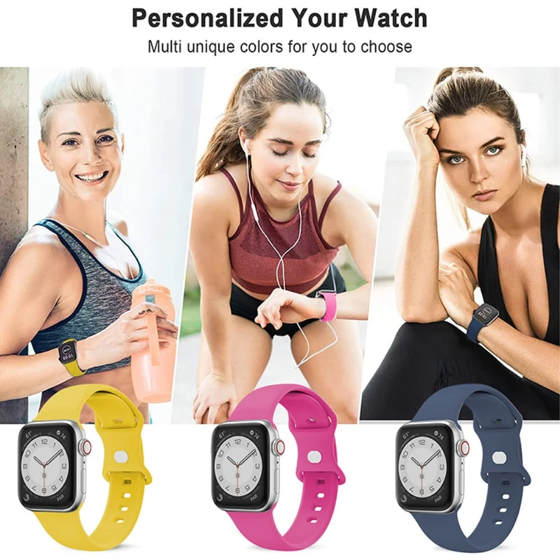 Unglaublich Bequem Apple Smartwatch Silikon Universell Armband