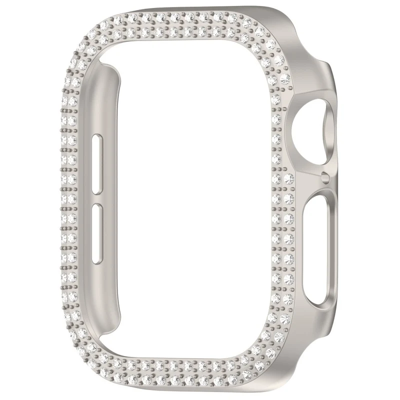 Apple Watch Series 10 46mm Strass und Silikon Bumper