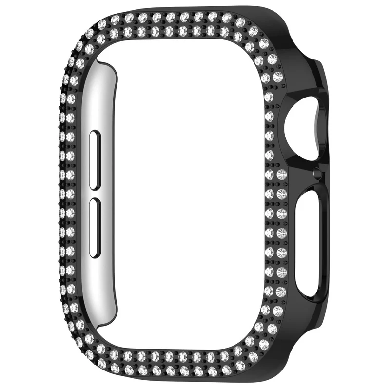 Apple Watch Series 10 42mm Strass und Silikon Bumper