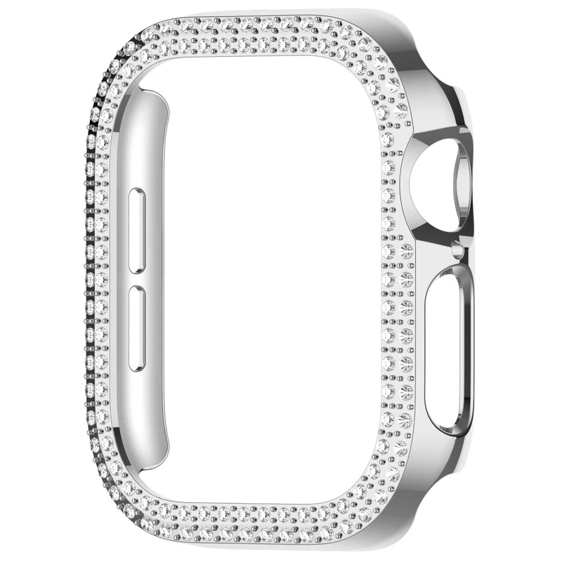 Apple Watch Series 10 42mm Strass und Silikon Bumper