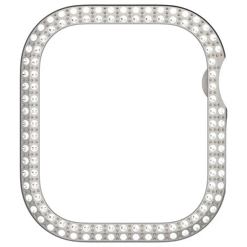 Apple Watch Series 10 42mm Strass und Silikon Bumper