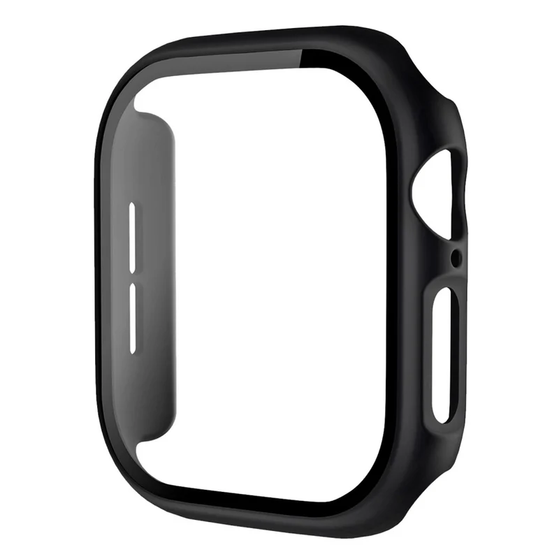 Auffallend Modisch Apple Watch Series 10 46mm Hülle mit Displayschutz in Glas und Silikon