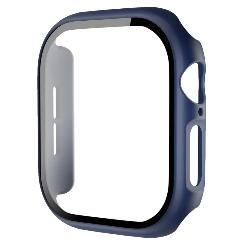 Auffallend Modisch Apple Watch Series 10 46mm Hülle mit Displayschutz in Glas und Silikon