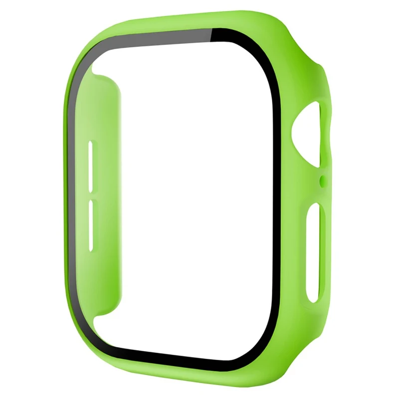 Auffallend Modisch Apple Watch Series 10 46mm Hülle mit Displayschutz in Glas und Silikon