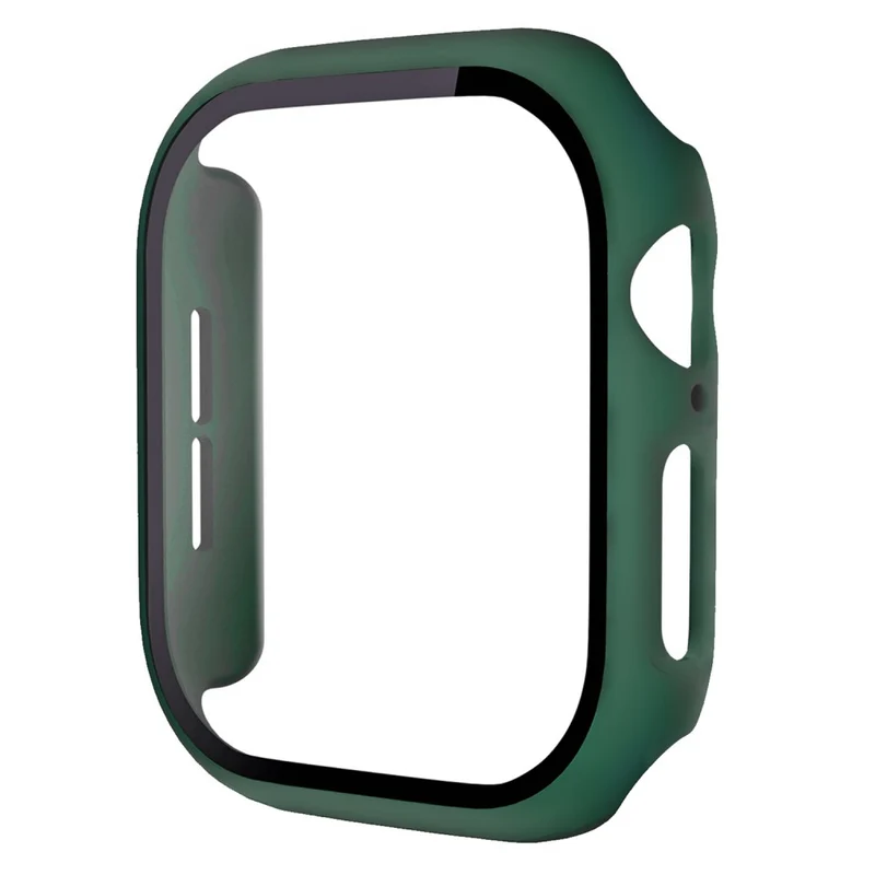Auffallend Modisch Apple Watch Series 10 46mm Hülle mit Displayschutz in Glas und Silikon