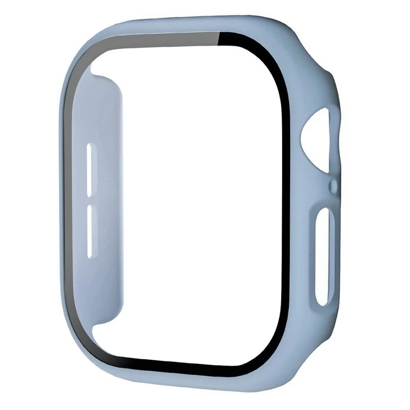 Auffallend Modisch Apple Watch Series 10 46mm Hülle mit Displayschutz in Glas und Silikon