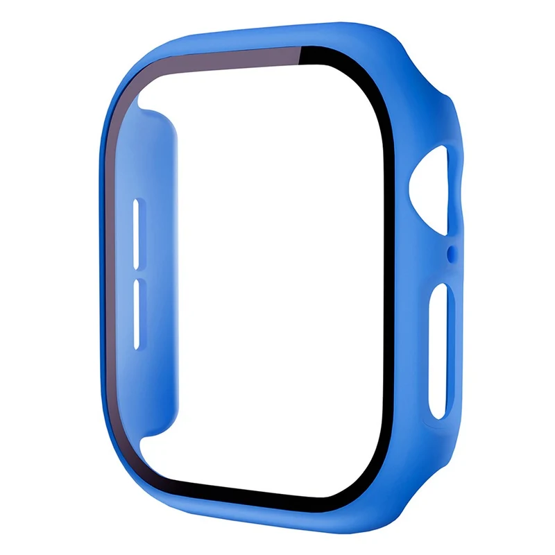 Auffallend Modisch Apple Watch Series 10 46mm Hülle mit Displayschutz in Glas und Silikon