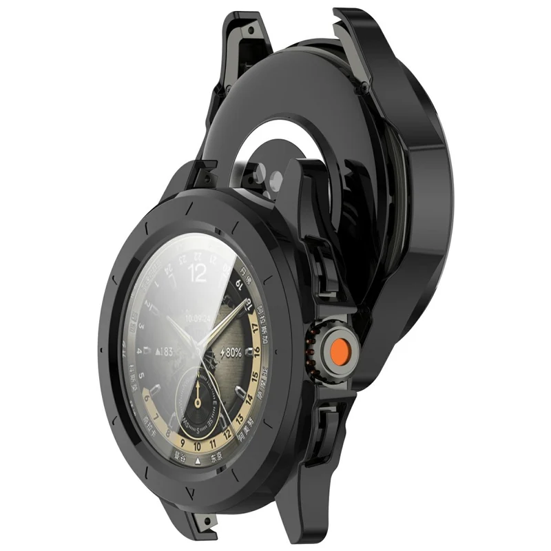 Bequem Xiaomi Watch S4 Sport Hülle mit Displayschutz in Glas und Silikon