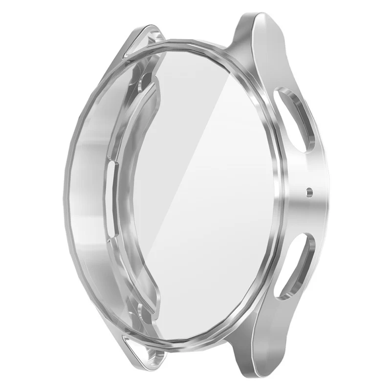 Bequem Samsung Galaxy Watch 7 44mm Hülle mit Displayschutz in Silikon