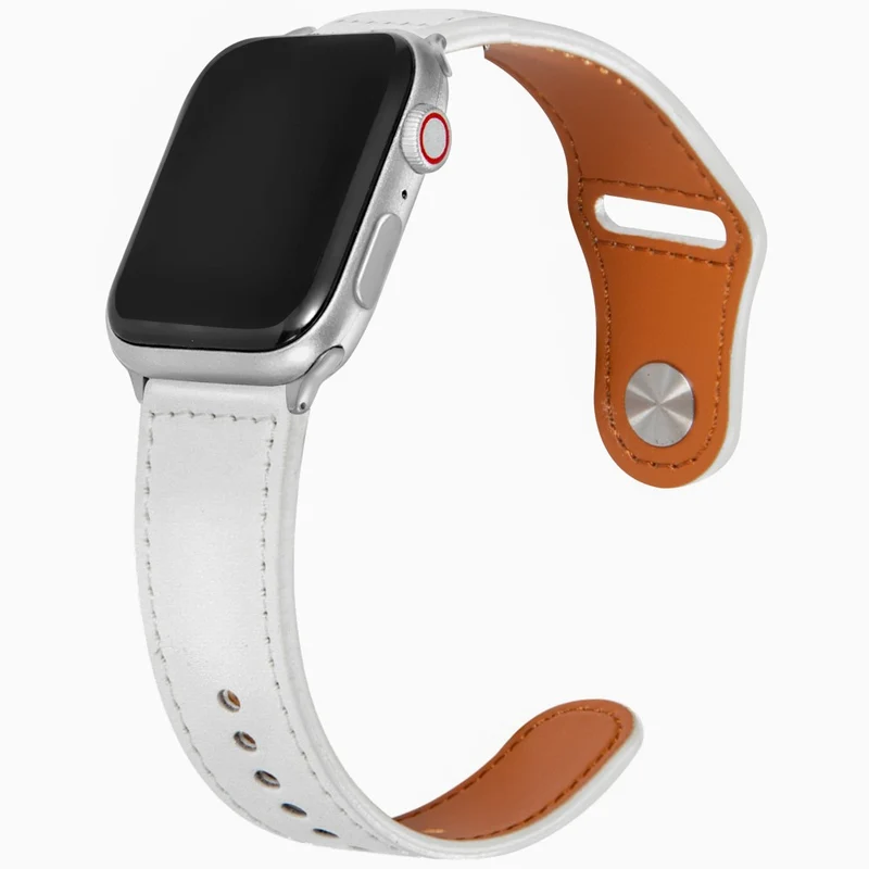 Absolut Zuverlässig Apple Smartwatch Kunstleder Universell Armband