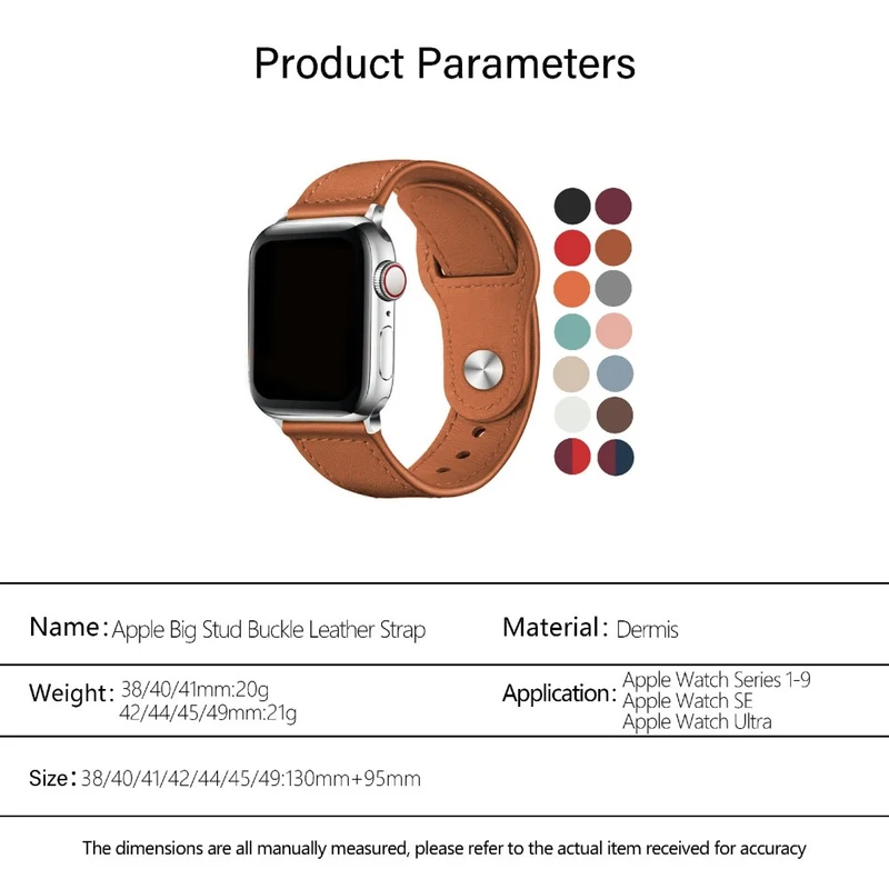 Absolut Zuverlässig Apple Smartwatch Kunstleder Universell Armband
