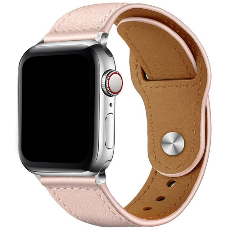 Absolut Zuverlässig Apple Smartwatch Kunstleder Universell Armband
