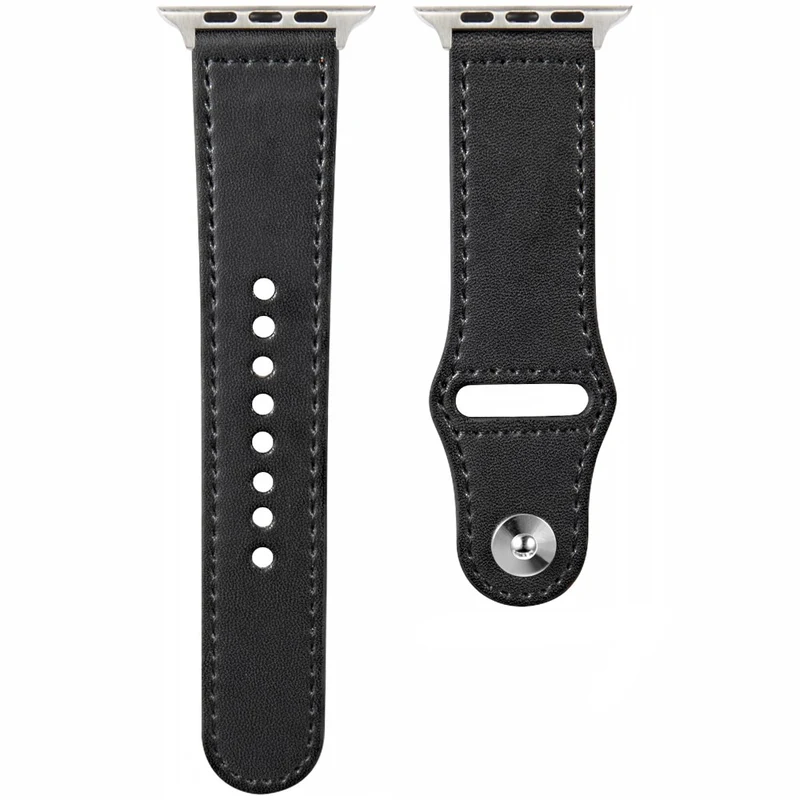 Absolut Zuverlässig Apple Smartwatch Kunstleder Universell Armband