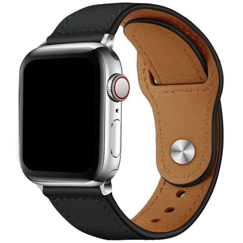 Absolut Zuverlässig Apple Smartwatch Kunstleder Universell Armband