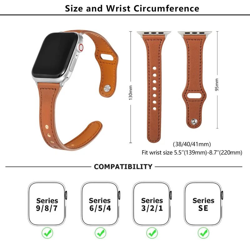 Auffallend Gut Apple Smartwatch Kunstleder Universell Armband