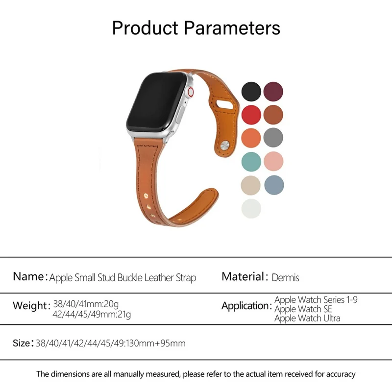 Super Angenehm Apple Smartwatch Kunstleder Universell Armband