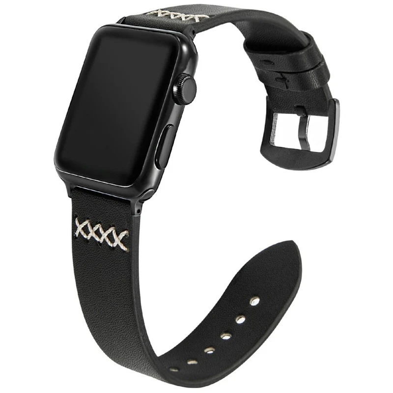 Mega Stylisch Apple Smartwatch Kunstleder Universell Armband