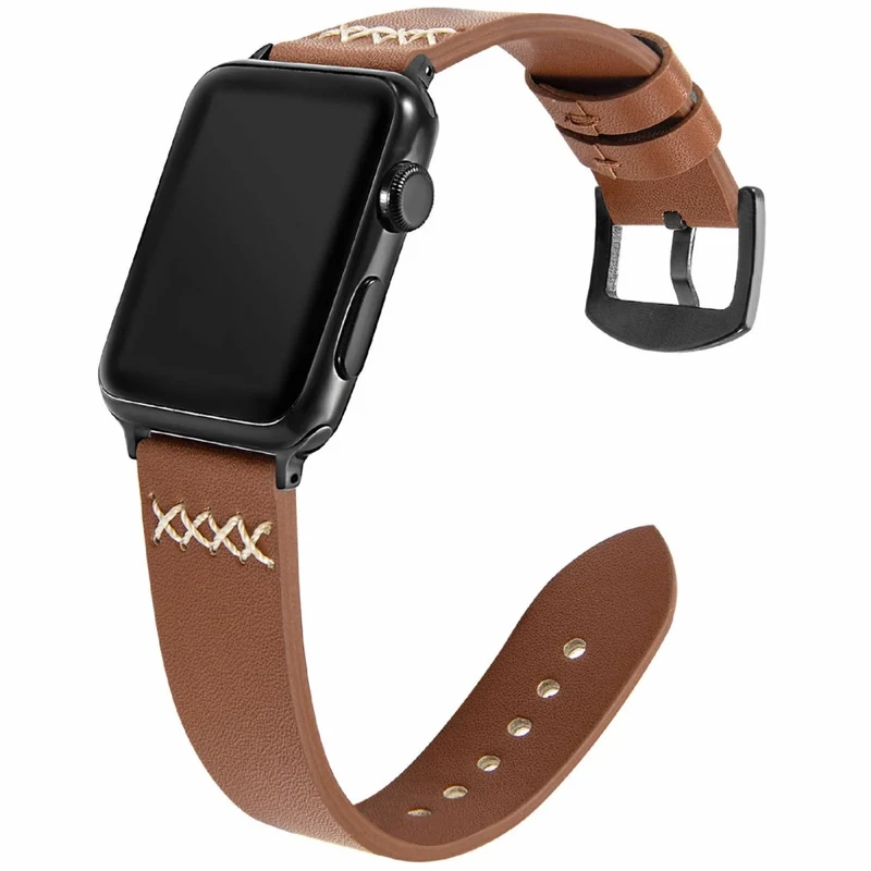 Mega Stylisch Apple Smartwatch Kunstleder Universell Armband