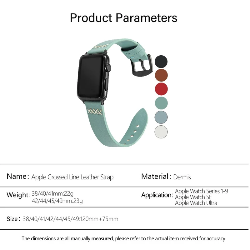 Zeitlos Apple Smartwatch Kunstleder Universell Armband