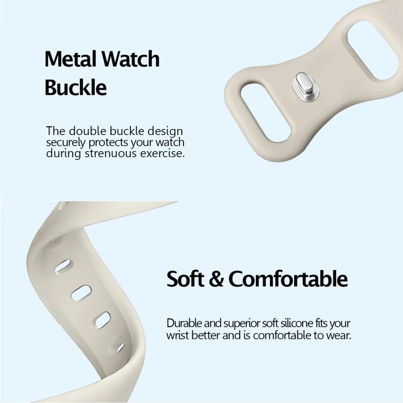 Richtig Gemütlich Apple Smartwatch Silikon Universell Armband