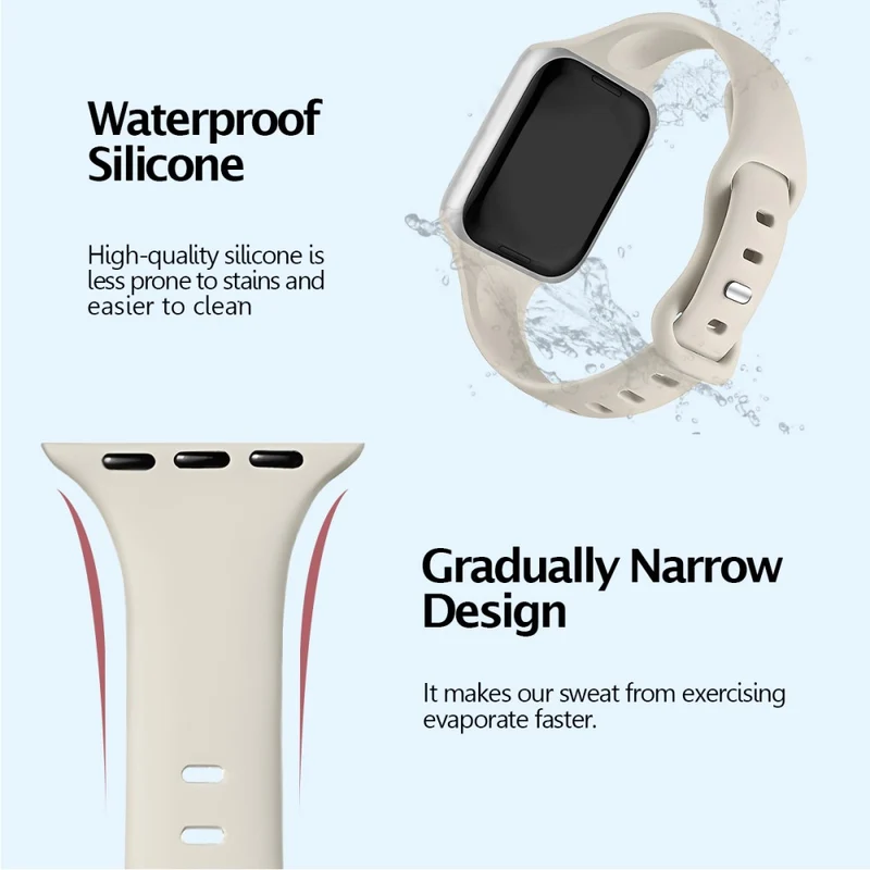Richtig Gemütlich Apple Smartwatch Silikon Universell Armband