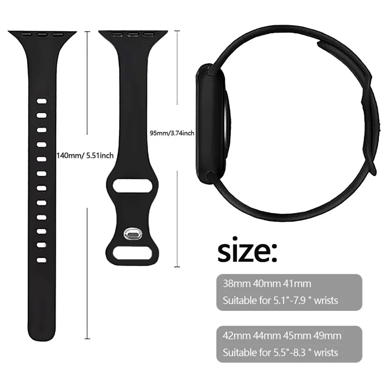Richtig Gemütlich Apple Smartwatch Silikon Universell Armband