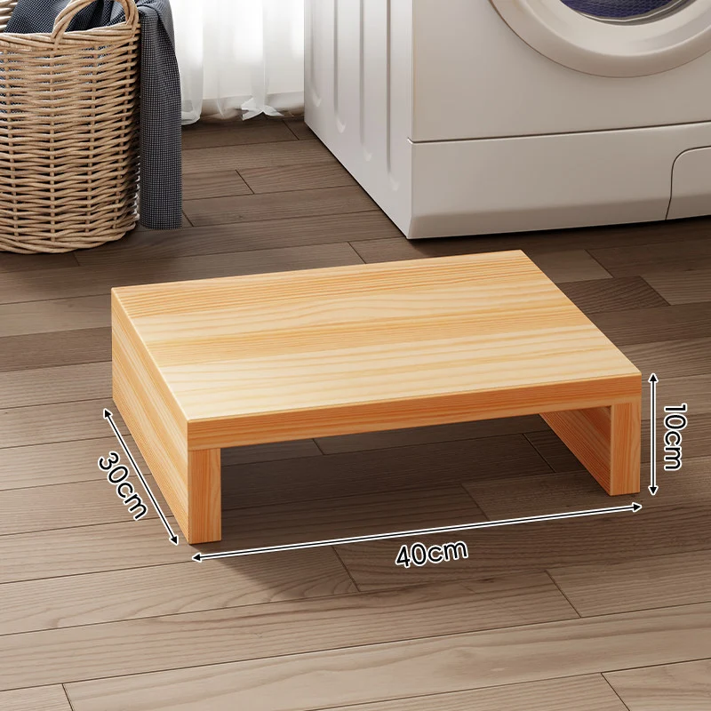 Niedrigprofil Solid Wood Appliance Riser Plattform