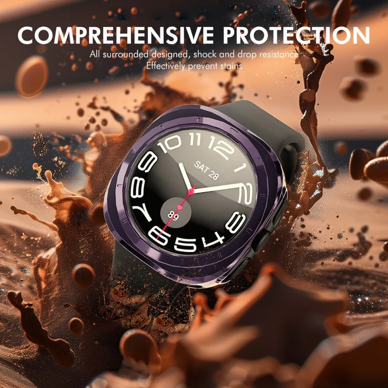 Samsung Galaxy Watch Ultra 47mm Silikon 0.2mm 9H Displayschutz