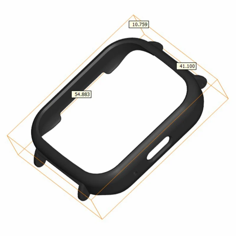 Xiaomi Redmi Watch 3 Active Schützende Silikon Bumper