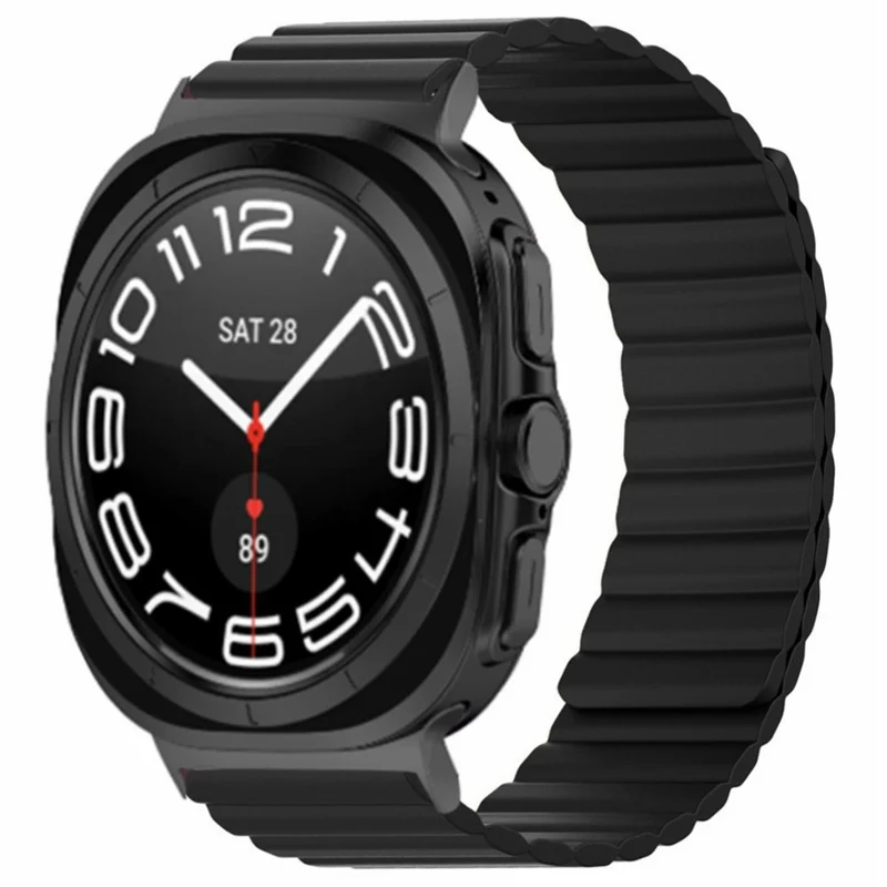 Mega Bequem Samsung Galaxy Watch Ultra 47mm Silikon Armband