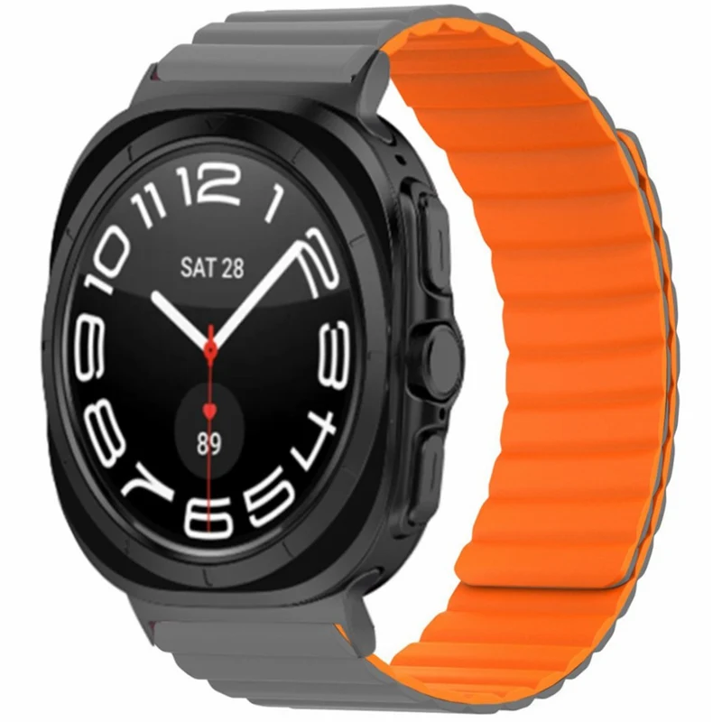 Mega Bequem Samsung Galaxy Watch Ultra 47mm Silikon Armband