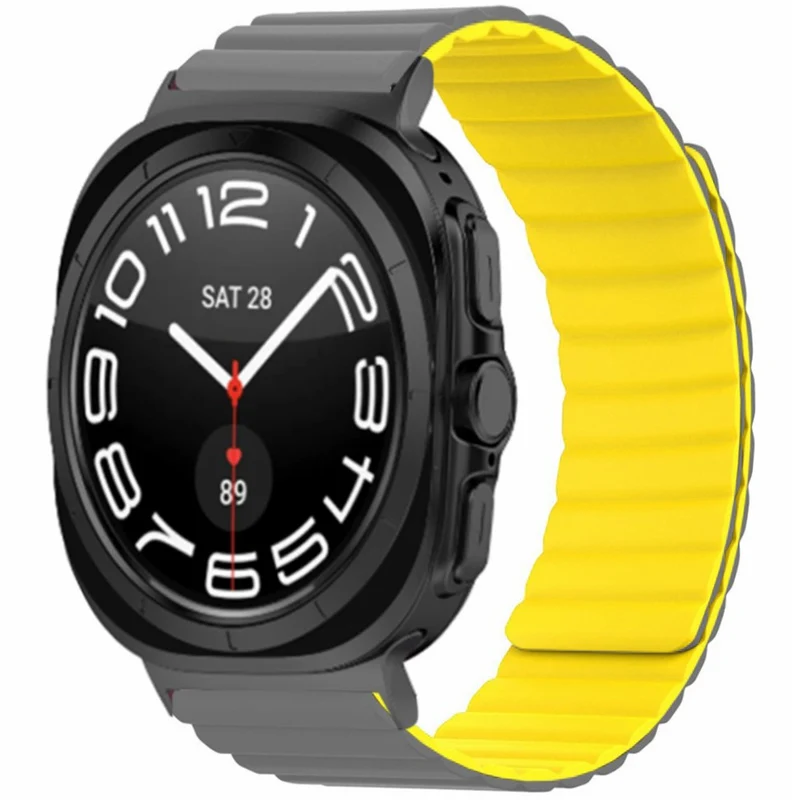 Mega Bequem Samsung Galaxy Watch Ultra 47mm Silikon Armband