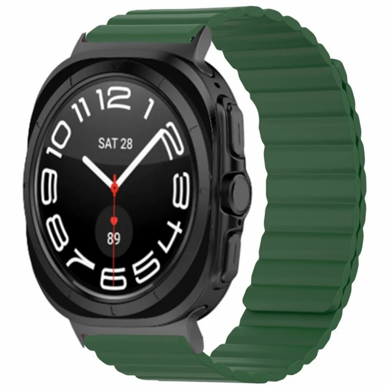 Mega Bequem Samsung Galaxy Watch Ultra 47mm Silikon Armband