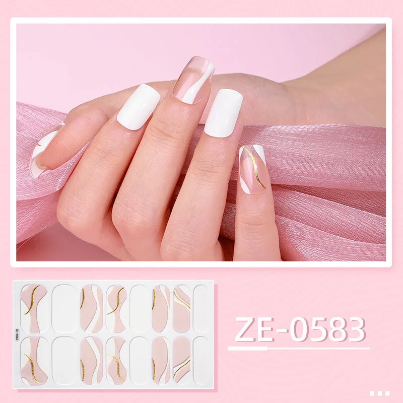 Himmlische Nagelkunst-Wraps