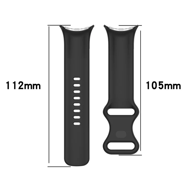 Wirklich Angenehm Google Pixel Watch 3 XL 45mm Silikon Armband