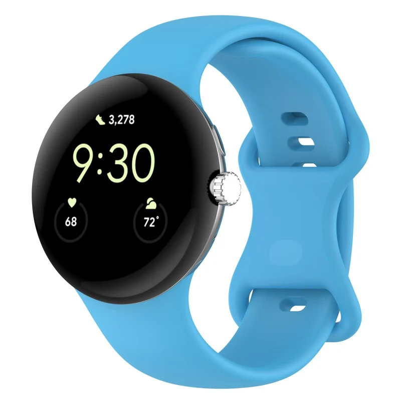 Wirklich Angenehm Google Pixel Watch 3 XL 45mm Silikon Armband