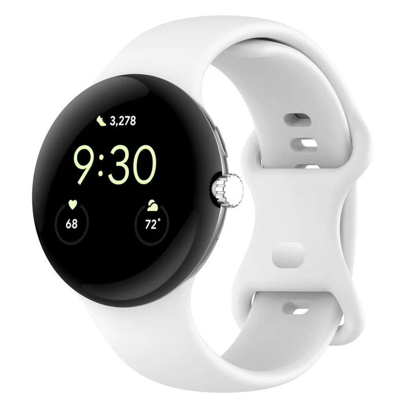 Weich Google Pixel Watch 3 XL 45mm Silikon Armband
