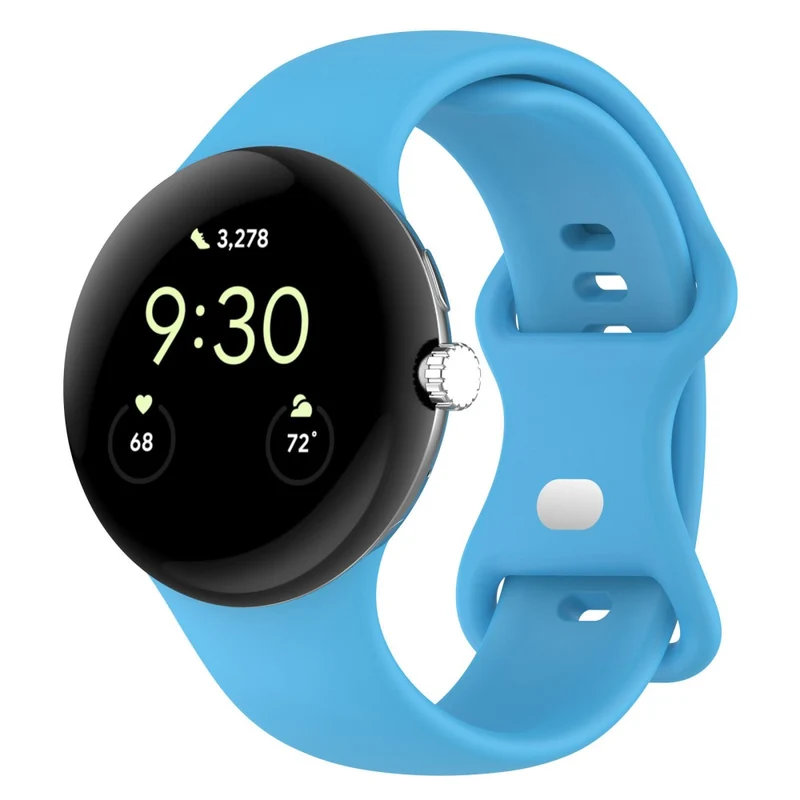 Weich Google Pixel Watch 3 XL 45mm Silikon Armband